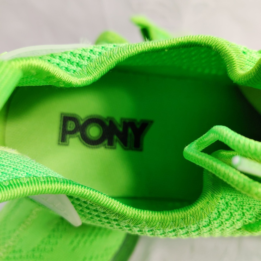 PONY Product of New York Men's Size 10 Green PP1 Sonic Run Shoe Trainer Sneaker - Picture 8 of 11